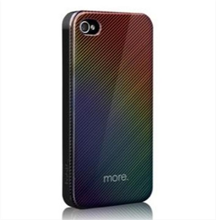 Immagine prodotto more. Duplex Hologram Hardcase per iPhone 4/4S Nero (Apple iPhone 4s, Apple iPhone 4)