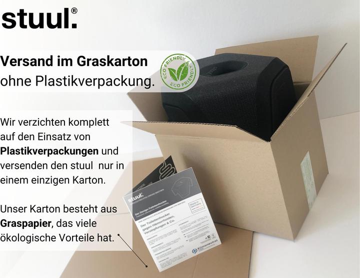 Produktbild Stuul Charcoal Toilettenhocker