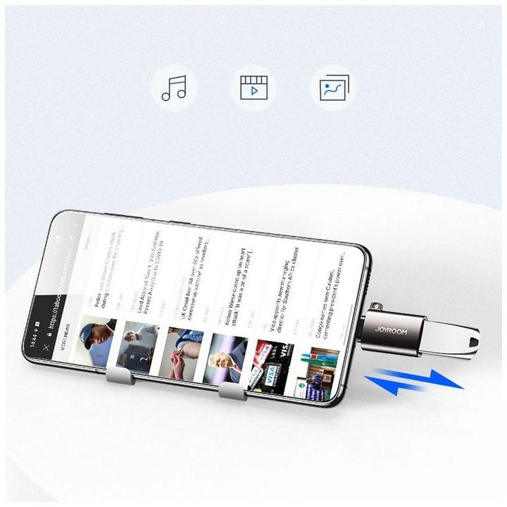 Actual product image Joyroom Type-C male to USB (USB Type C, USB-A)