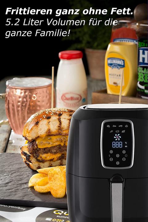 Produktbild LMG Heissluftfritteuse XXL Premium 5.2L