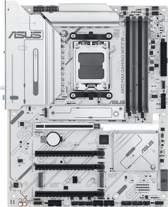 Actual product image ASUS X870 MAX GAMING WIFI7 (AM5, AMD X870, ATX)
