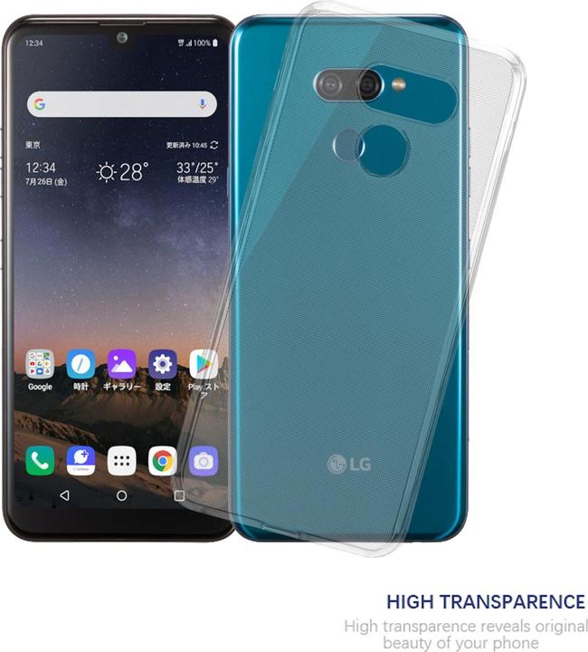Actual product image Cadorabo TPU Ultra Slim AIR Cover (LG K50)