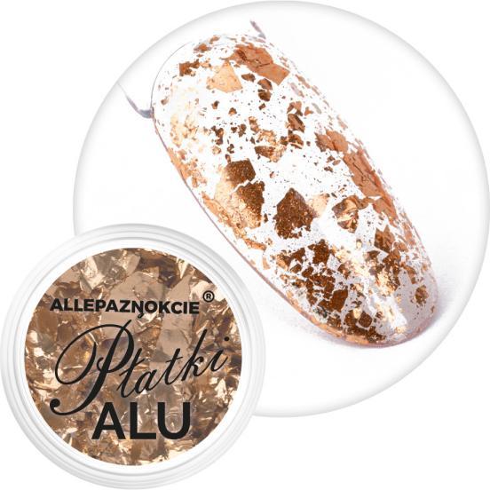 Produktbild Molly Lac Nail Art Prismatic Flakes Roségold