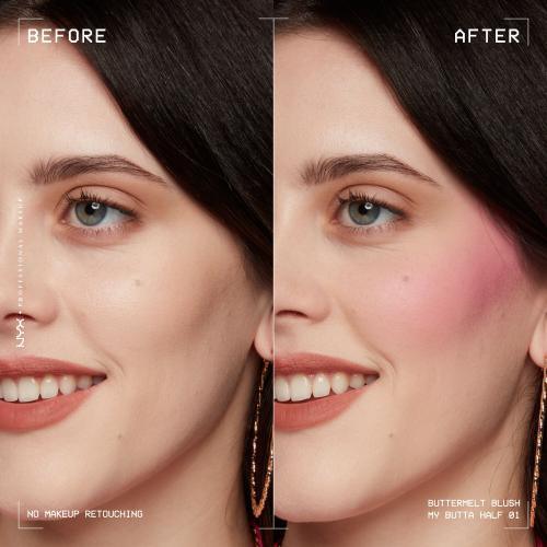 Actual product image NYX Professional Make-Up Nyx Powder Blush (01 My Butta Half)