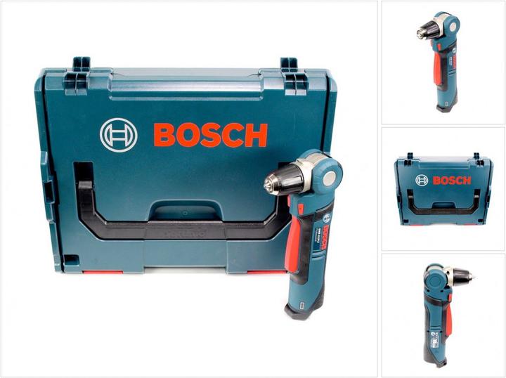 Produktbild Bosch Professional Bosch GWB 10,8 V-LI Akku Winkelbohrmaschine 11Nm Solo ( 0601390909 ) + L-Boxx (Akkubetrieb)