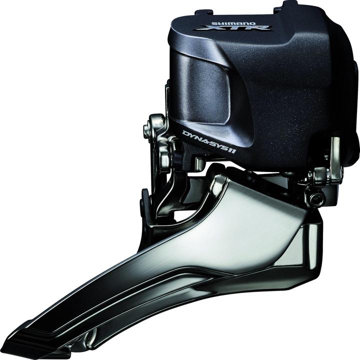 Actual product image Shimano Front derailleur XTR FD-M9050 Di2 3x11 Down Swing 66-69° braze-on