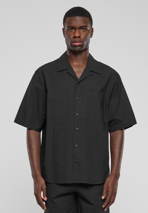 Image du produit Urban Classics Chemise à manches courtes Relaxed Seersucker - 140935 (L)