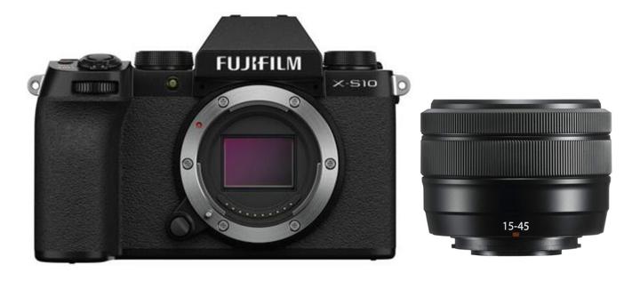 Produktbild Fujifilm X-S10 (15 - 45 mm, 26.10 Mpx, APS-C / DX)