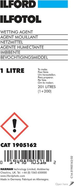 Produktbild Ilford Ilfotol (Netzmittel)