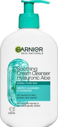 Image du produit Garnier Skin Naturals Hyaluronic Aloe Soothing Cream Cleanser 250ml (Crème nettoyante, 250 ml)