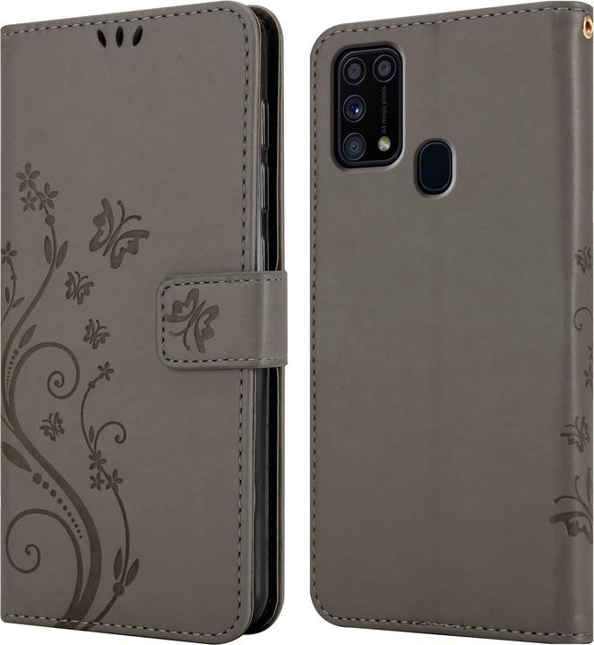 Image du produit Cadorabo Couverture du livre de fleurs (Samsung Galaxy M31)