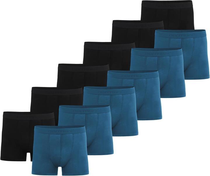 Normani 12 Herren Bambus-Boxershorts