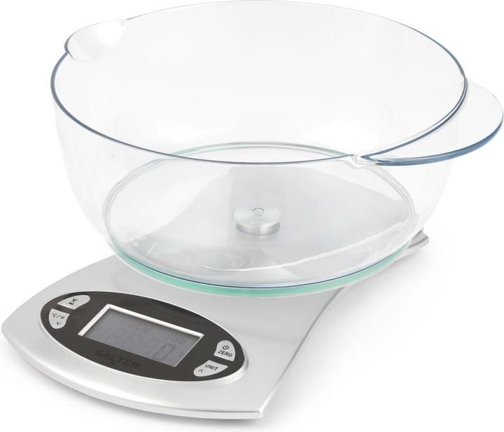 Salter 1069 SVDR 5 kg elektronische Küchenwaage – Sidabrinis