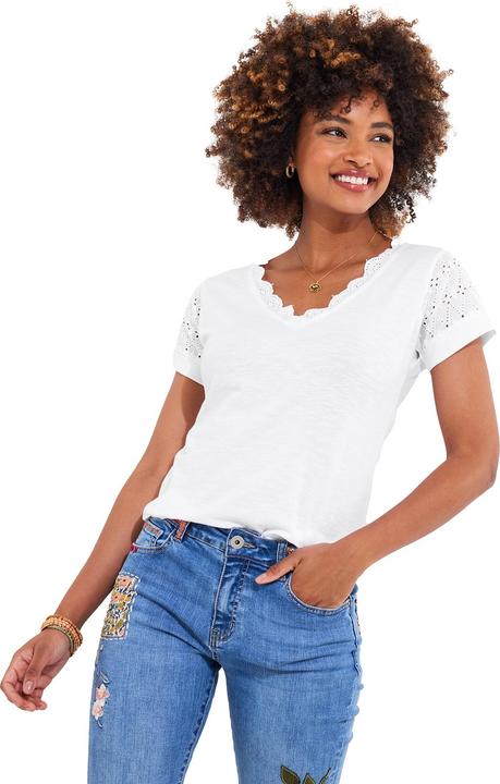 Immagine prodotto Joe Browns Broderie V-Neck Tee (46)