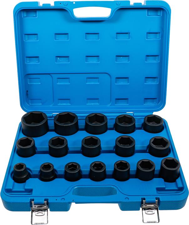 Actual product image BGS Impact Socket Set 20 mm (3/4") Drive 19 - 55 mm 17 pcs. (20 mm)