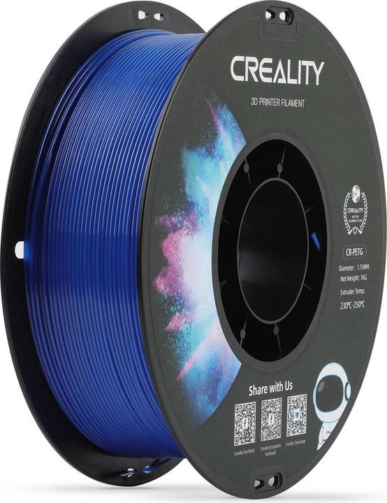 Actual product image Creality Filament (PETG, 1.75 mm, 1000 g, Blue)