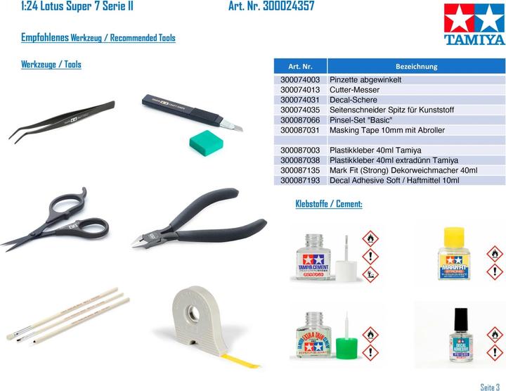 Produktbild Tamiya Lotus Super Seven Series II