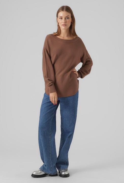 Produktbild Vero Moda VMNANCY LS BOATNECK PULLOVER GA EXC Strickpullover (XS)