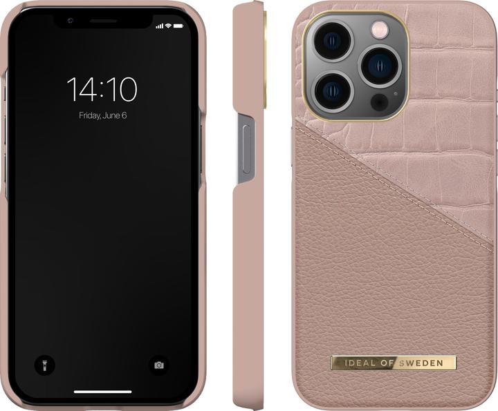 Produktbild iDeal Of Sweden Designer Hard-Cover Rose Smoke Croco (Apple iPhone 13 Pro)