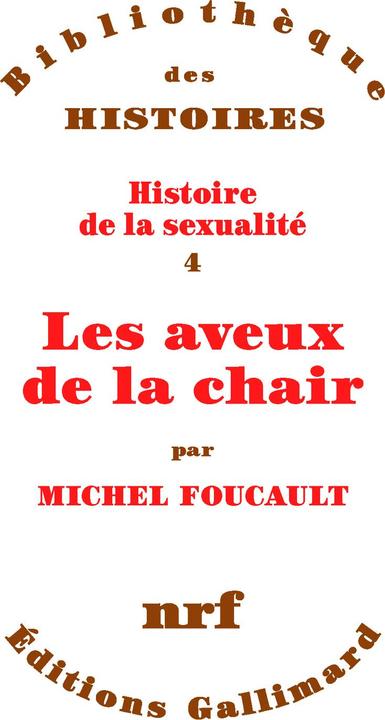 Image du produit Les aveux de la chair (Français, Foucault Michel, 2018)