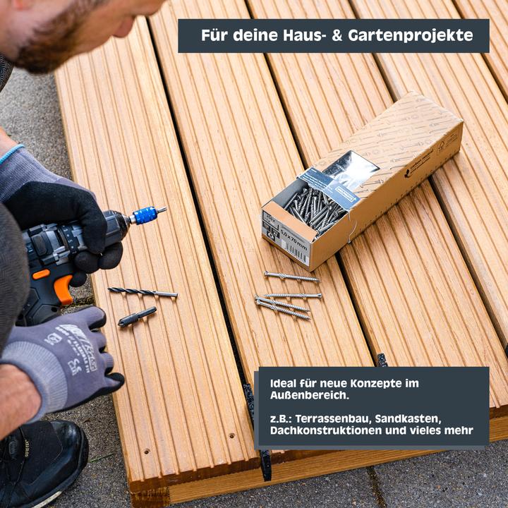 Produktbild Helpmate Terrassenschrauben (50 Schrauben pro Stück)
