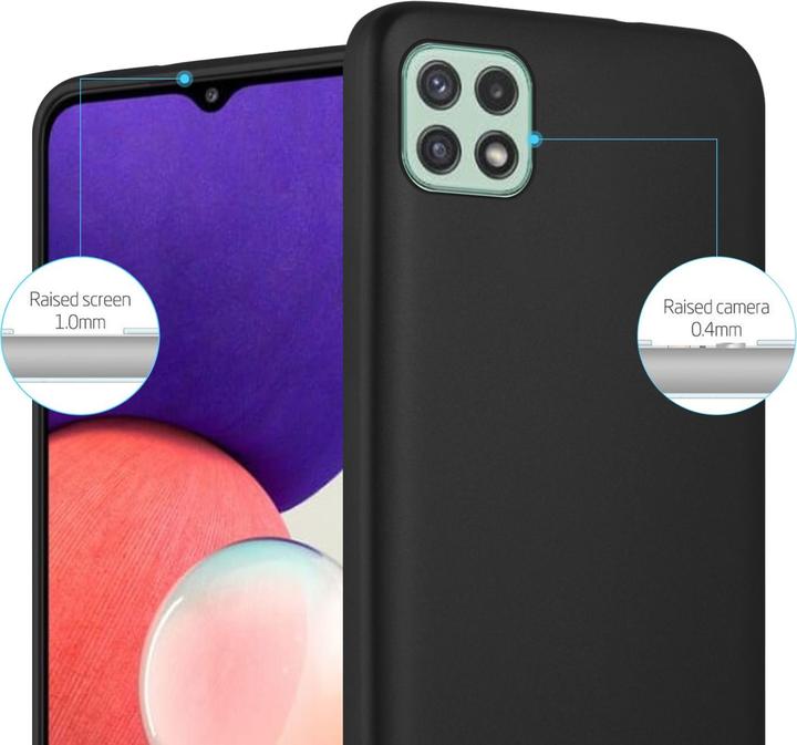 Produktbild Cadorabo TPU Matt Metallic Hülle (Samsung Galaxy A22 5G)