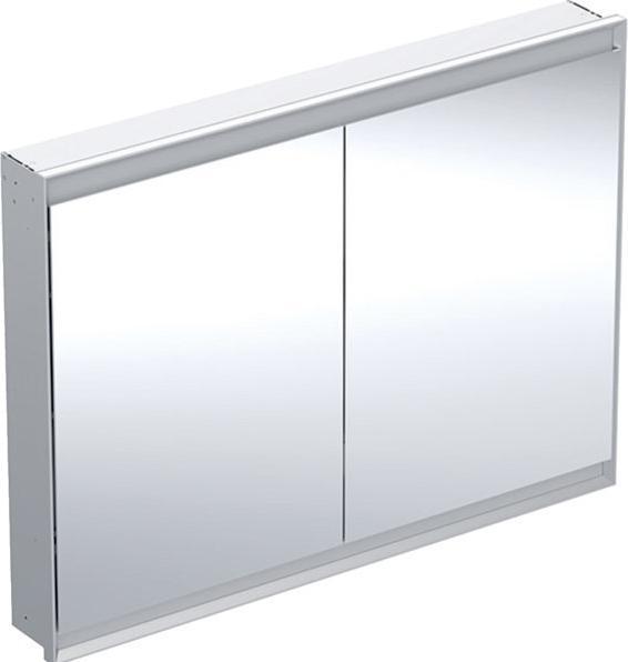 Image du produit Geberit ONE armoire de toilette avec ComfortLight, 2 portes, montage encastré, 120x90x15cm, 505.805