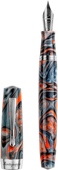 Produktbild Montegrappa ISE2R2AR 1 MG FÜLLFEDERHALTER, ELMO 02, CRODA ROSSA, F STAHLFEDER (Mehrfarbig)
