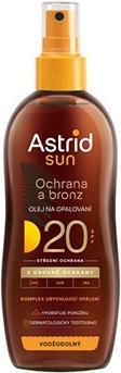 Actual product image Astrid Oil for tanning SPF 20 Sun 200 ml (Suntan oil, SPF 20, 200 ml)