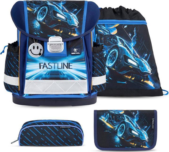 Produktbild Belmil CLASSY Schulrucksack-Set Fastline (19 l)