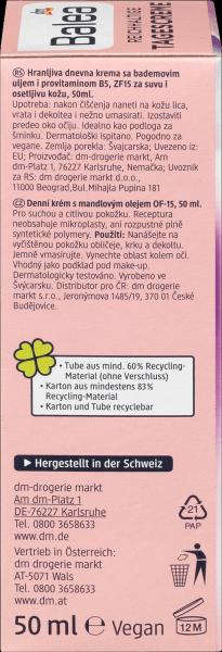 Image du produit dm Balea Crème de Jour Riche SPF15 (50 ml, Crème de jour, SPF 15)