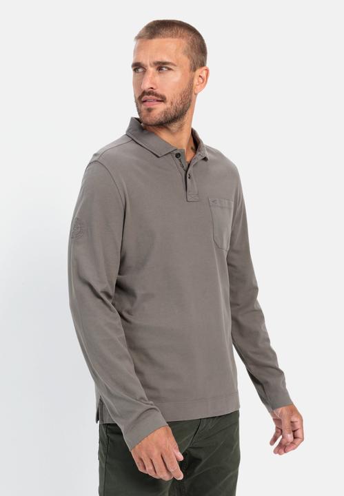 Image du produit Camel Active Polo à manches longues en coton organique certifié (L)
