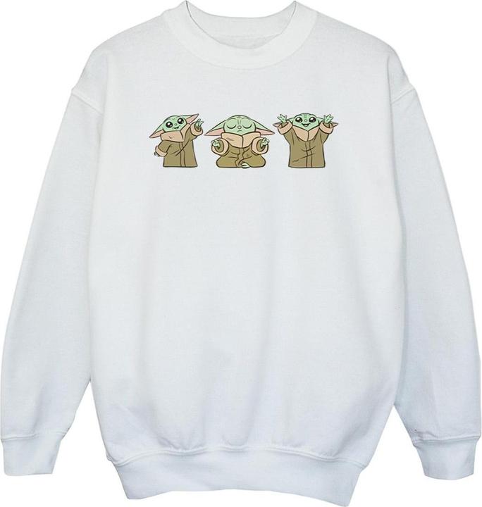 Star Wars The Mandalorian Grogu Poses Sweatshirt Mädchen