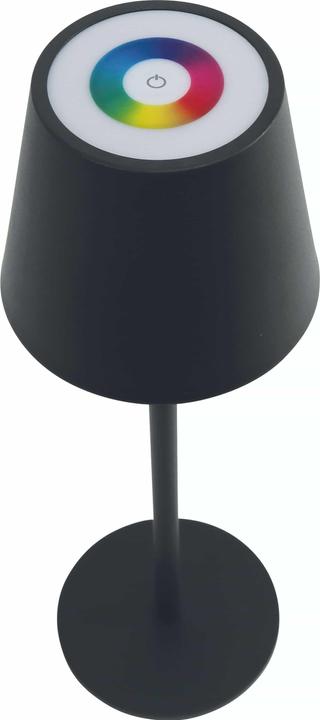 Actual product image DayLite LED-Tischleuchte PBG-1238, 4W, 200lm, RGBW, Akku, schwarz (200 lm)
