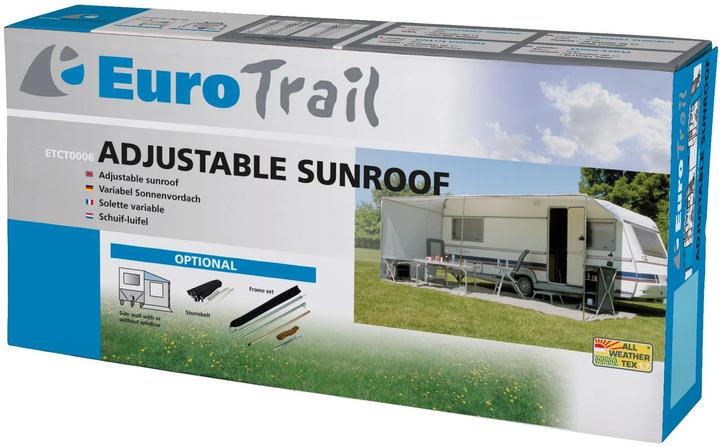 Actual product image Eurotrail Sun canopy with side wall, No. 07 (Awning, 6.50 kg)