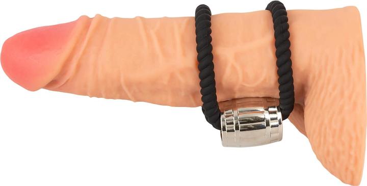 Produktbild Rebel Heavy Rope Cock Strap with two Loops (5.50 cm)