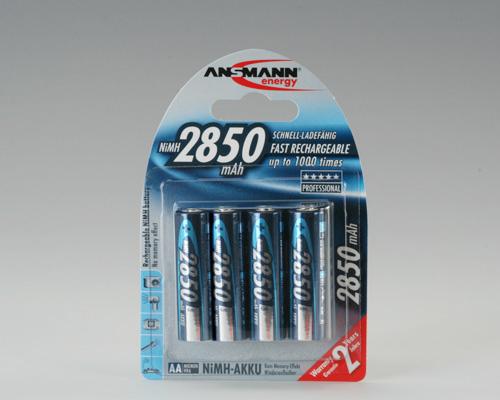 Image du produit Ansmann AA (4 pcs, AA, 2650 mAh)