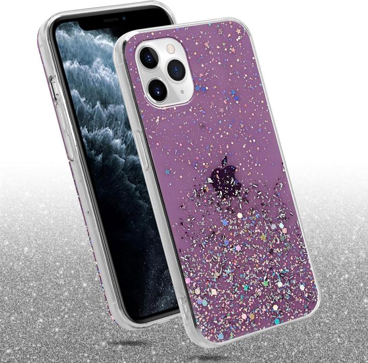 Actual product image Cadorabo TPU cover sparkling glitter (Apple iPhone 11)