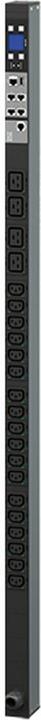 Bachmann PDU, Steckdosen, 18xDosen(C13)+ 4x(C19)-> 3ph Zuleitung 3m, 16A, mit Stecker CEE 16A blau