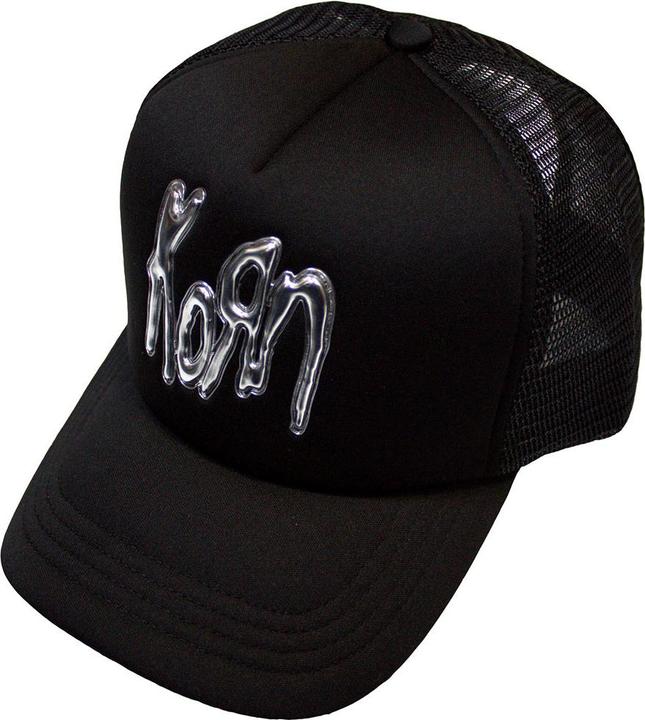 Korn Sonic Silver Trucker Cap Logo (One Size)