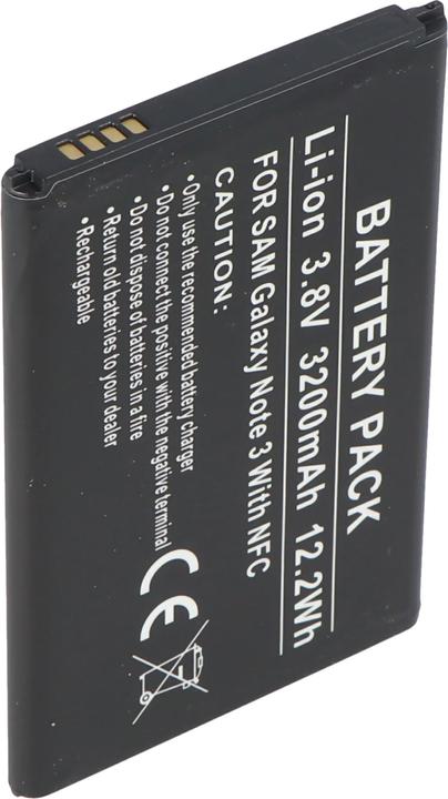 Produktbild AccuCell Akku Samsung Galaxy Note 3, Note III, B800BE, B800BU, mit NFC
