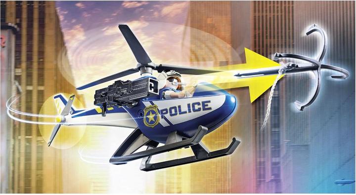 Actual product image Playmobil 70575 Police helicopter chase (70575, Playmobil City Life)