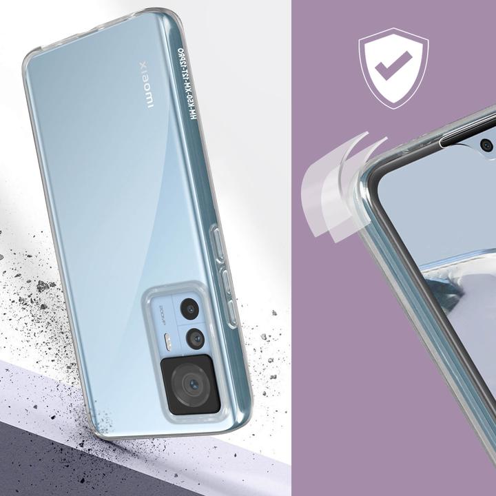 Image du produit Avizar Housse de protection avant/arrière, Full Cover Series (Xiaomi 12T Pro)