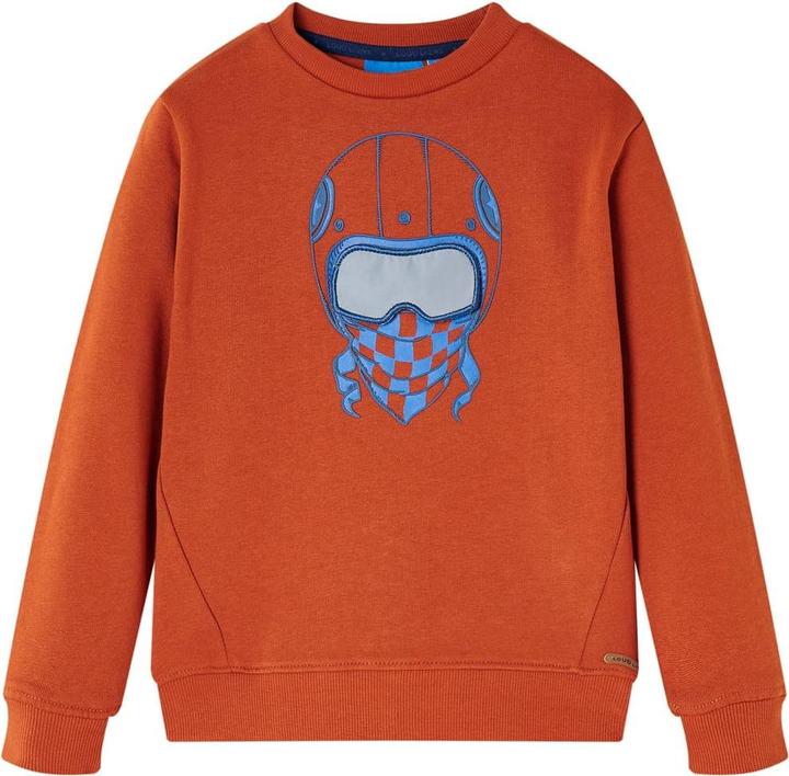 Produktbild VidaXL Kinder-Sweatshirt Rostbraun 116,Material: 92 % Baumwolle. 8 (116)