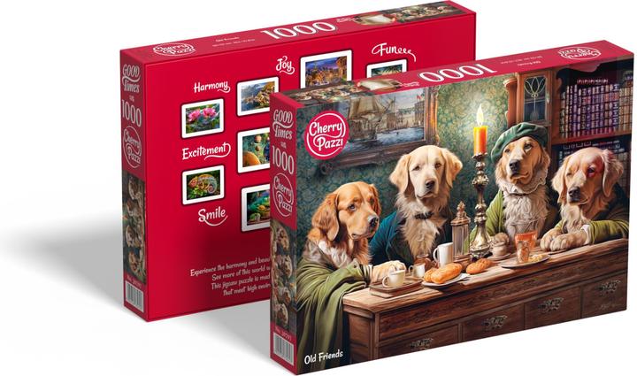 Image du produit Cherry Pazzi Puzzle 1000 pièces - Vieux amis (1000 pièces)