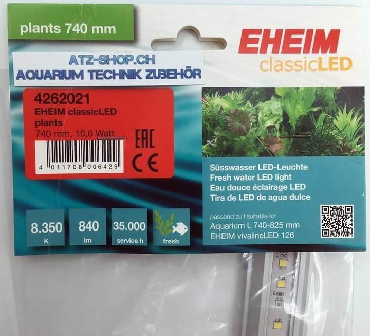 Produktbild Eheim Leuchtmittel classicLED plants 740 mm 10,6 W (LED, 10 W)