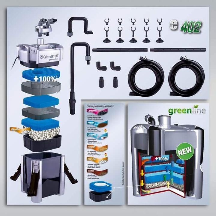 Actual product image JBL Aquaristik und Terraristik Cristalprofi (120 l, External filters, Salt water)