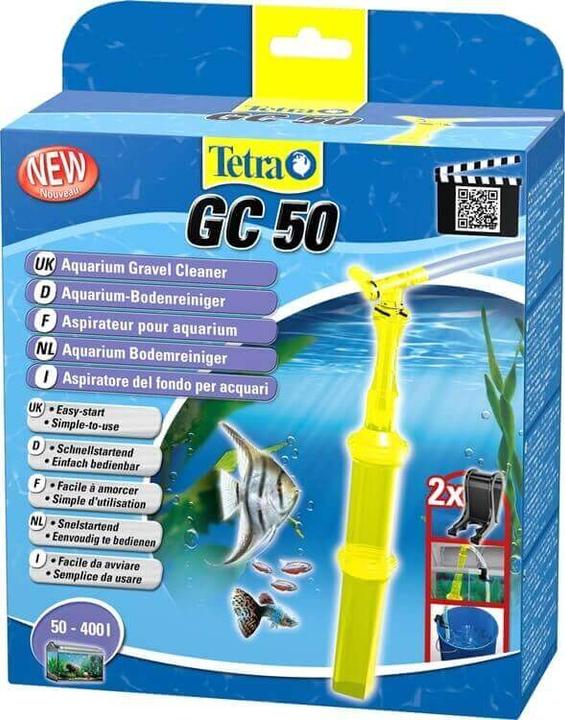 Tetramin Detergente per pavimenti Tetra GC 50 50-400L (Pulizia dell'acquario)