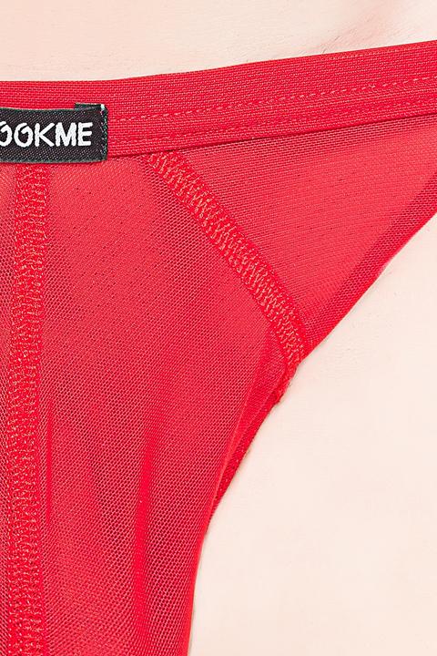 Immagine prodotto Look Me slip perizoma rosso Malibu Pilgrim (XL)