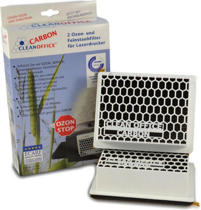 Actual product image Hermex Compatible Laser Printer Filter UNIVERSAL CARBON against fine dust (2 x)